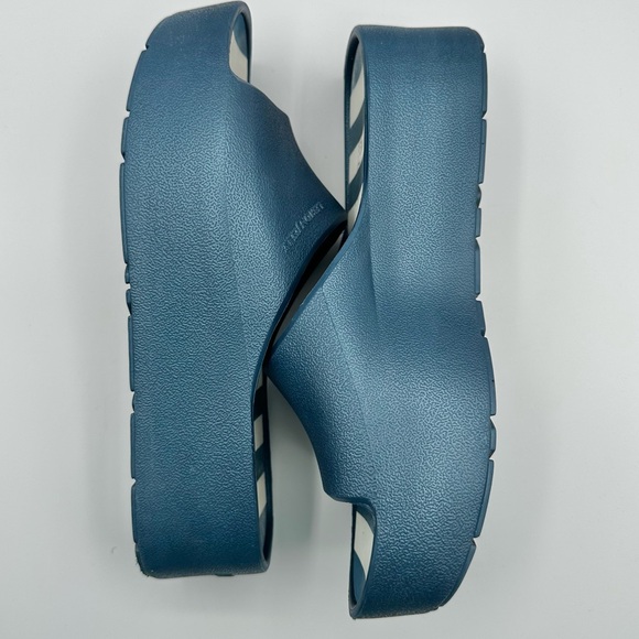 Lemon Jelly Women's Sunny Slide Blue Platform Sandal Size EU 39 - Picture 6 of 12